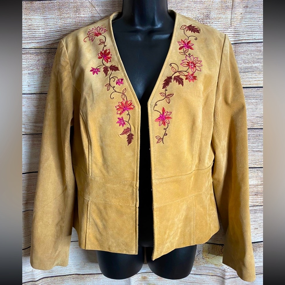 Bandolino leather suede jacket